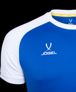 Футболка игровая JOGEL CAMP Reglan Jersey, синий/белый