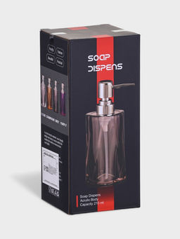 Дозатор для мыла «Изгиб», 210 мл, пластик