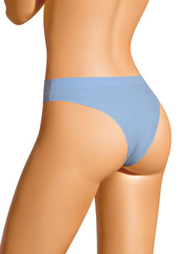 Трусы женские бразилиана Экрю - Clever wear фото 4