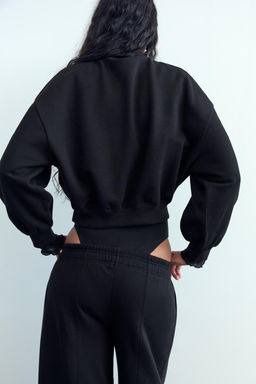 BASIC PLUSH SWEATSHIRT - Zara фото 35