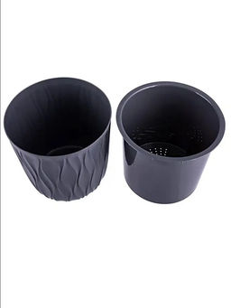 Горшок для цветов 2,3л d157 h152мм серый Desert - Полимербыт фото 7