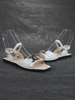 08-PED128-1 WHITE Босоножки женские (натуральная кожа) - No name фото 9