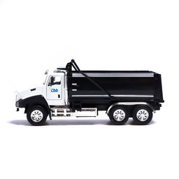 Грузовик металлический «Самосвал», инерция, открываются двери, свет и звук - Автоград фото 9