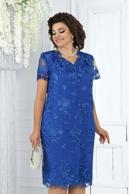 Платье Ninele 7431-Р темно-синий - Mira fashion фото 827