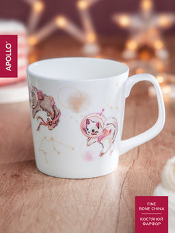 Кружка APOLLO genio "Cosmo Cono" 370 мл цвет: розовый