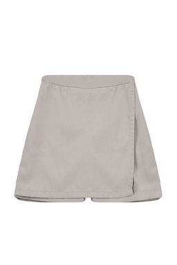 Lacivert Pamuklu Regular/Normal Kal?p Orme Gabardin K?z Cocuk Okul Sort Etek TKDAW25ET00001 - Trendyolmilla фото 18