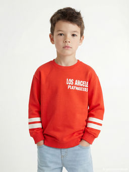 Los Angeles Bask?l? Erkek ?ocuk Sweatshirt