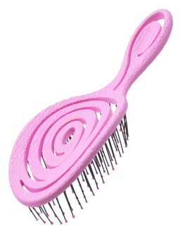 Kristaller Расческа для волос продувная / Lilac Z10-3, нейлоновые штифты, лиловый