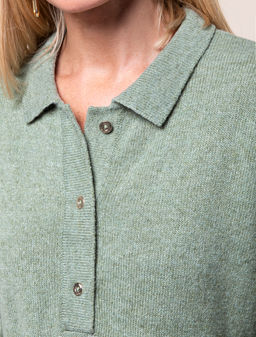 VILATTE / Платье тонкой вязки с шерстью  фото 2