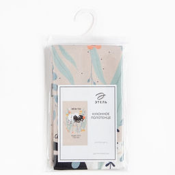 Полотенце ЭтельПушистого счастья 40х73 см, 100% хлопок, саржа 190 гр/м2  фото 5