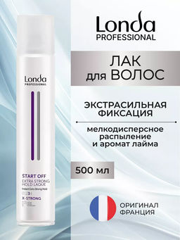 -14% Лак экстрасильной фиксации Finish START Off, 500мл Londastyle