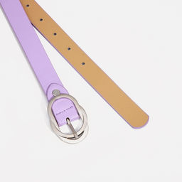 Ремень женский, ширина 2,4 см, винт, пряжка металл, цвет сиреневый - Simaland фото 2