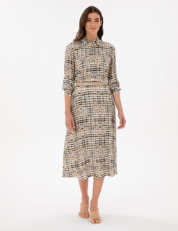 Bej Comfort Fit Uzun Kollu G_mlek - Pierre cardin фото 4