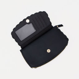 Кошелёк на молнии, цвет чёрный - Simaland фото 3