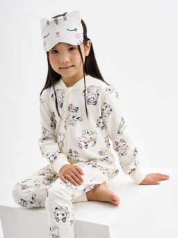 Комбинезон для сна для девочки с принтом - Kogankids фото 22