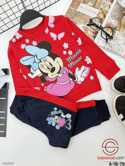 Костюм для девочки с рисунком