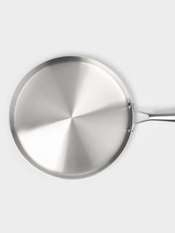 Блинная сковорода 3Ply Hanna Knövell, d=28 см, h=3 см, толщина 2.2 мм, индукция, нержавеющая сталь