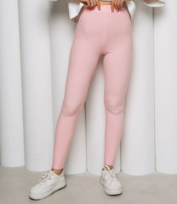 Леггинсы #КТ157 (1), розовый - Dommod фото 2