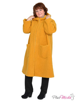 Куртка-пальто Модель №678 размеры 44-84 - Plusmoda фото 5