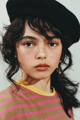 100% WOOL BERET WITH BOW - Zara фото 2