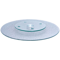 ТОРТОВНИЦА ВРАЩАЮЩАЯСЯ SILVER MIRROR 30 СМ - Agness фото 3