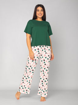 Костюм женский кулирка с брюками ФЛИРТ ЗЕЛЕНЬ - Domtrik фото 5