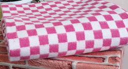 Одеяло байковое клетка сиреневая - Гобеленглавснаб фото 4