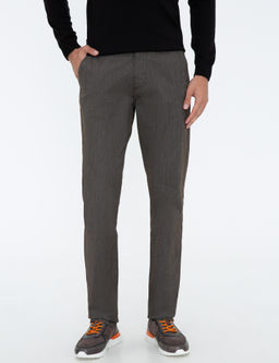 Kahverengi Regular Fit Kanvas Pantolon - Pierre cardin фото 2