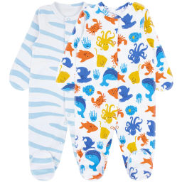 Комплект комбинезонов интерлок 2 шт 1335200305 - Youlala фото 8