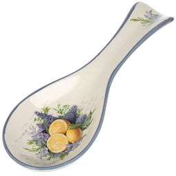 Подставка для ложки доломит фигурная 9х24.7 см Лаванда (498916) /DANIKS/