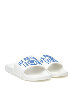 U. S. Polo Assn / Мужские белые тапочки - U.s. polo assn фото 7