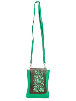 Сумка натуральная кожа через плечо №1115/38 - Ганг фото 2