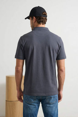 Fume Regular/Normal Kesim Basic Esnek Nak?sl? Polo Yaka T-shirt TMNSS26PO00016 - Trendyolmilla фото 2