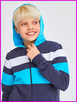 Спортивный костюм "Лагори",серо-бирюзовый