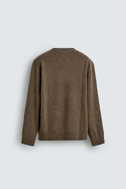 WOOL BUTTON-UP JUMPER - Zara фото 8