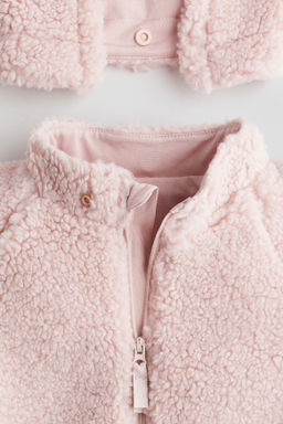 Chaqueta de peluche con capucha - H&m фото 4