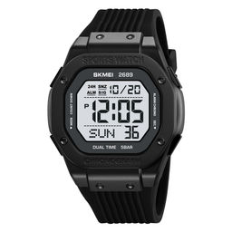 Часы наручные Skmei мужские 2689black-white