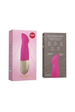 Пульсатор Fun Factory SUNDAZE, силикон, розовый, 17.5 см  фото 7