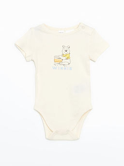 Winnie the Pooh Bask?l? Erkek Bebek ??t??tl? Body