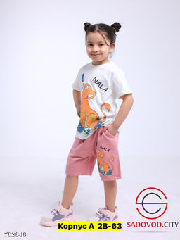 Костюм двойка футболка шорты - Bruno фото 2