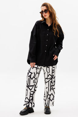 Костюм NIKVA н533 черно-белый