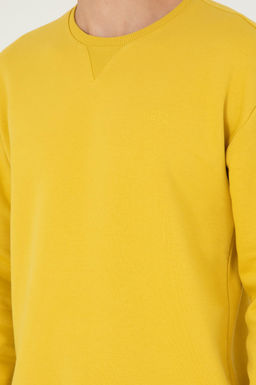 Мужской желтый базовый свитшот Неожиданная скидка в корзине - U.s. polo assn фото 7