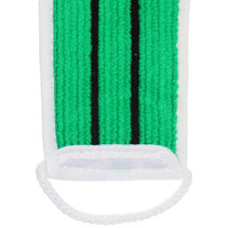 Цена за 3 шт. Мочалка для тела "ULTRAMARINE VOLNA", комбинированная, цвет как на фото, 59*10см (зип пакет и наклейка Ultramarine)