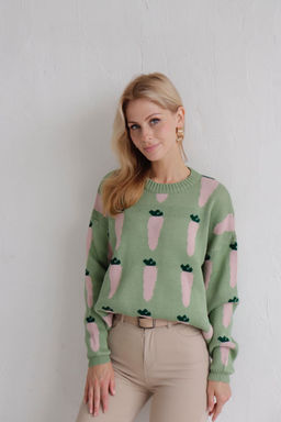 9911 Джемпер светло-зелёный - Martichelli фото 9