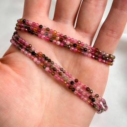 Бусины для украшений из Турмалина микс огранка