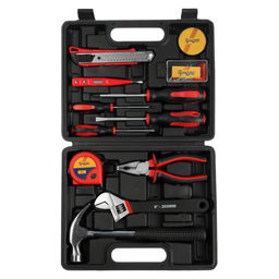 Набор инструментов в кейсе ТУНДРА 23 ФЕВРАЛЯ, в подарочной упаковке, 12 предметов