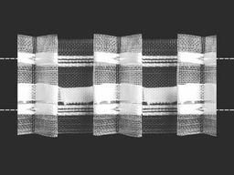 Лента шторная 0с795 1/2.7 40 мм 50 м Беларусь белый