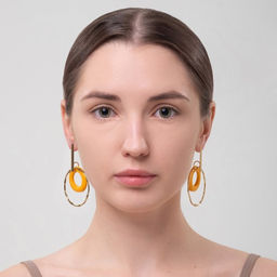 Серьги ассорти Дежавю, цвет жёлтый в золоте - Queen fair фото 3