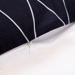 Наволочка декоративная Этель Геометрия Зигзаги 40х40 см, велюр  фото 4