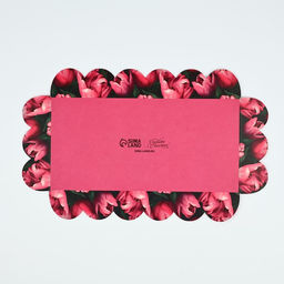 Цена за 5 шт. Коробка для кондитерских изделий с пластиковой крышкой 8 Марта, 10.5?21?3 см